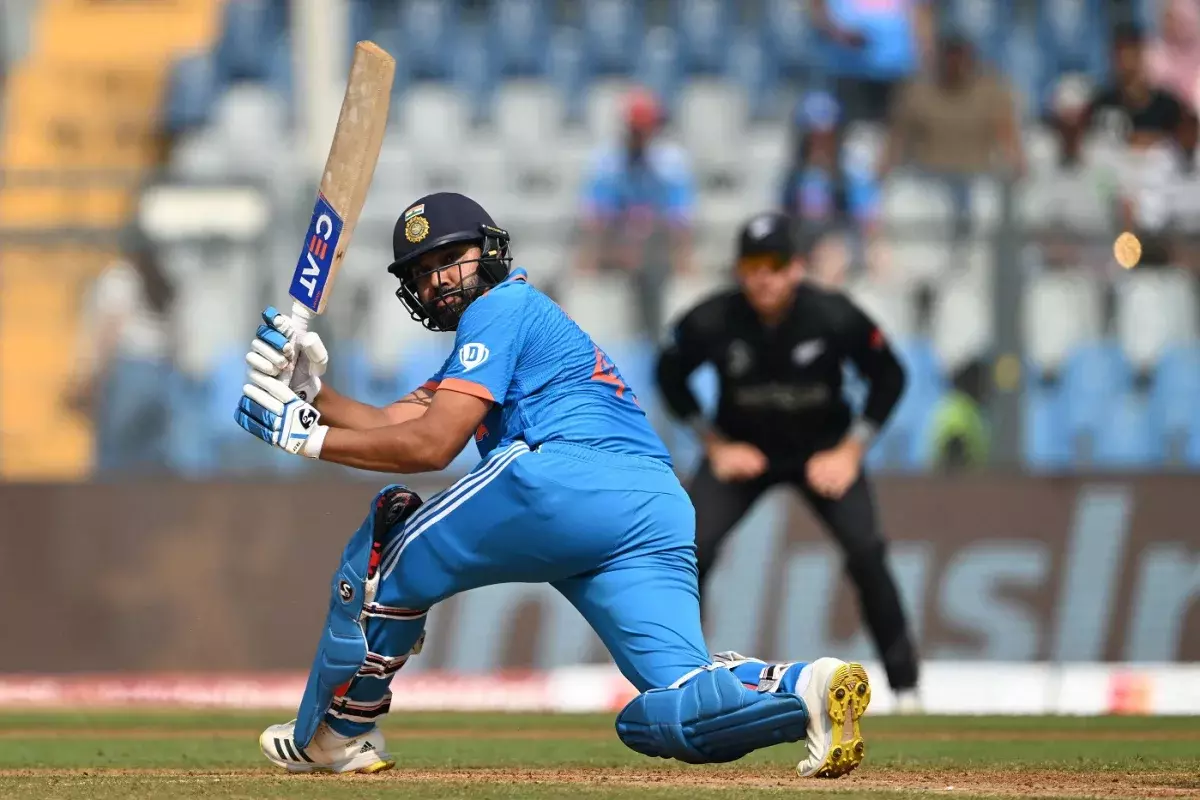 Rohit Sharma Sets New Six-Hitting Record in ODI World Cups - Babwnews