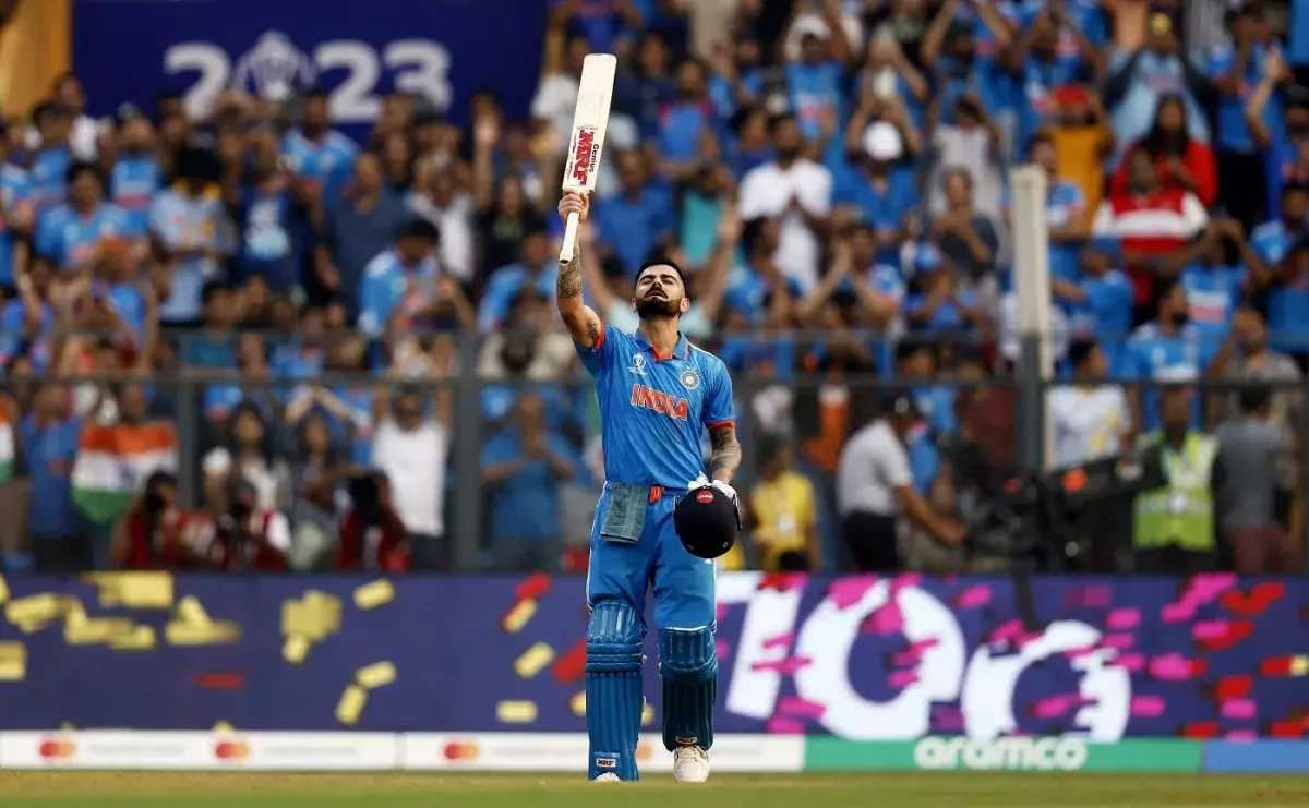 Virat Kohli's 50th ODI Century Surpasses Sachin Tendulkar's Record ...